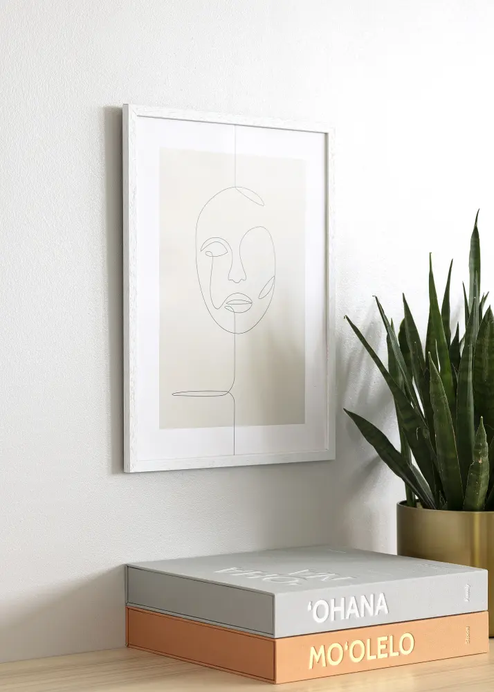 Moldura Edsbyn Cold White 32,9x48,3 cm (A3+)