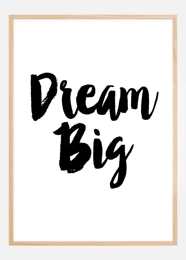 Dream Big Póster