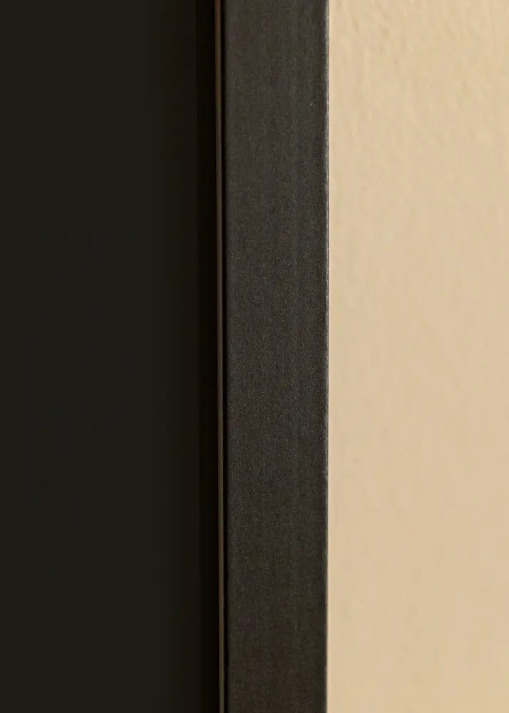Moldura Selection Preto 40x60 cm - Passe-partout Preto 30x50 cm