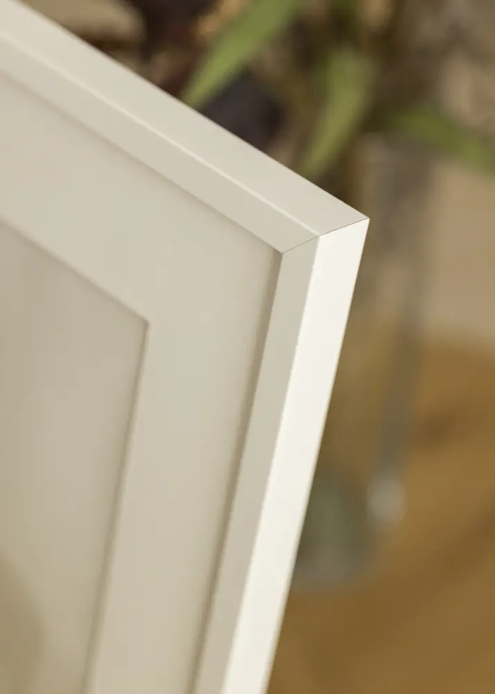 Moldura E-Line Vidro acrílico Branco 21x29,7 cm (A4)