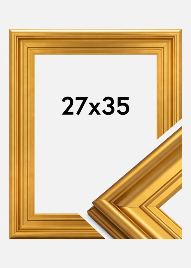Moldura Mora Premium Dourado 27x35 cm