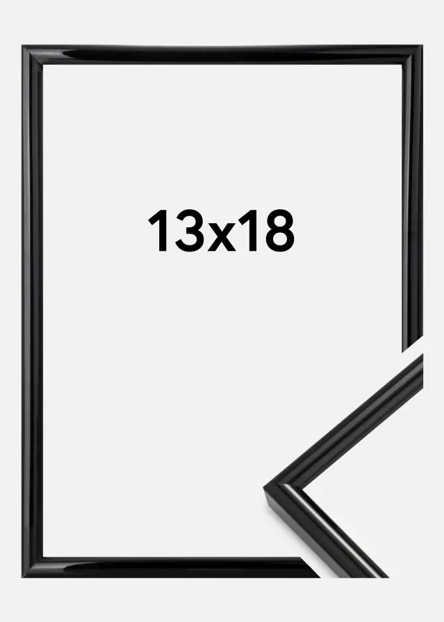 Moldura Galeria Preto 13x18 cm