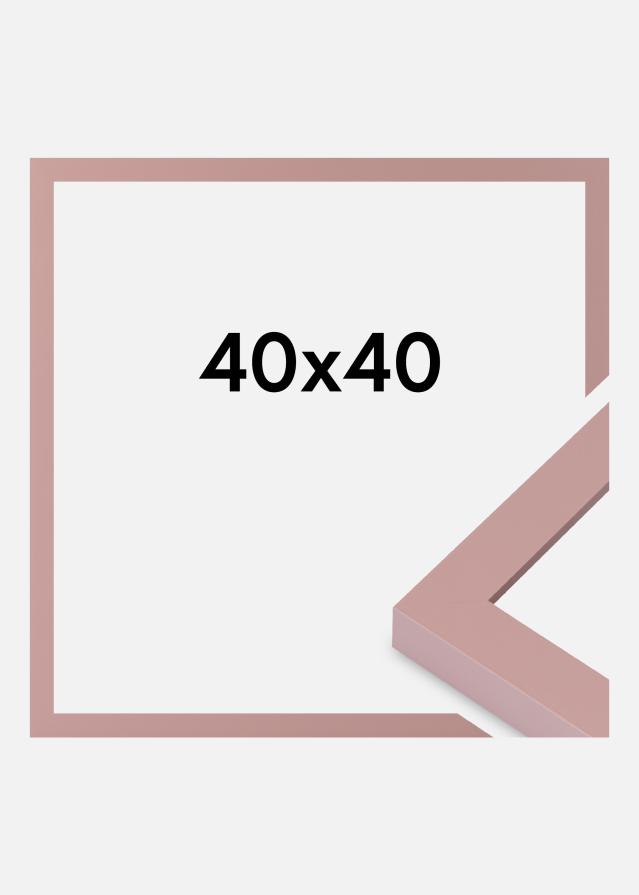 Moldura Selection Vidro acrílico Peach 40x40 cm