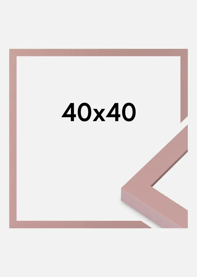 Moldura Selection Vidro acrílico Peach 40x40 cm