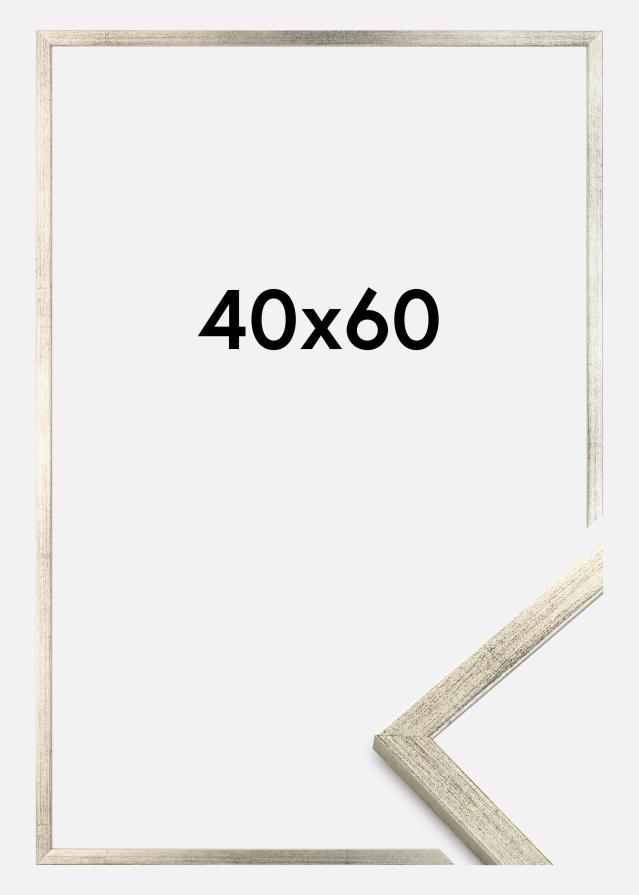 Moldura Galant Prateado 40x60 cm