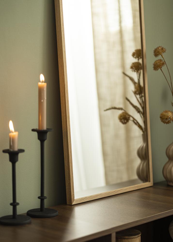 Espelho em carvalho 42x82 cm