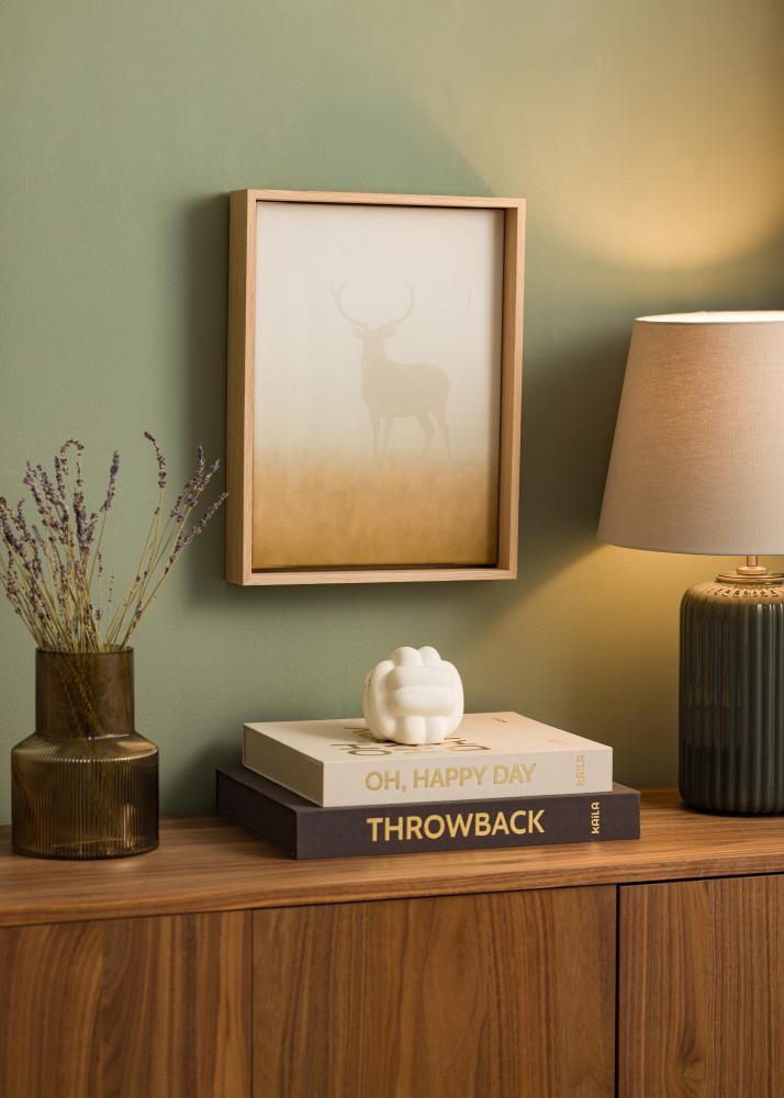 Moldura Horus Moldura para Tela Carvalho - Medida à escolha