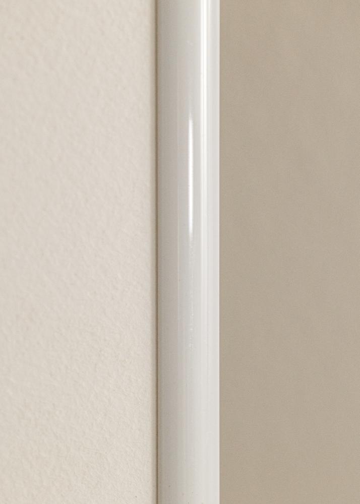 Moldura Victoria Branco 50x70 cm - Passe-partout Branco 33x56 cm