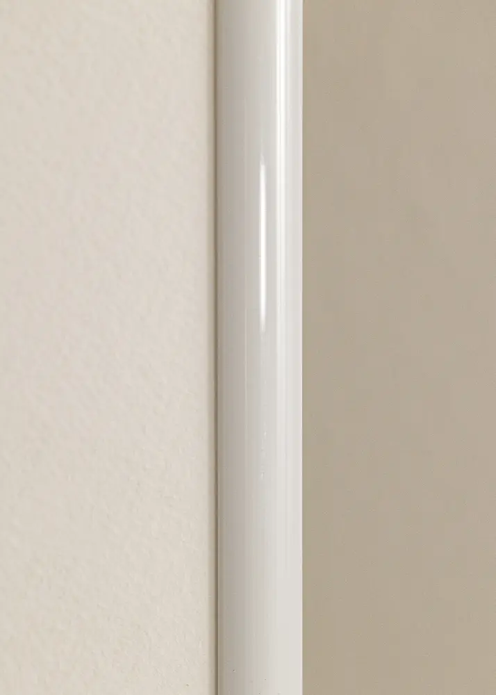 Moldura Victoria Branco 70x100 cm - Passe-partout Branco 60x90 cm