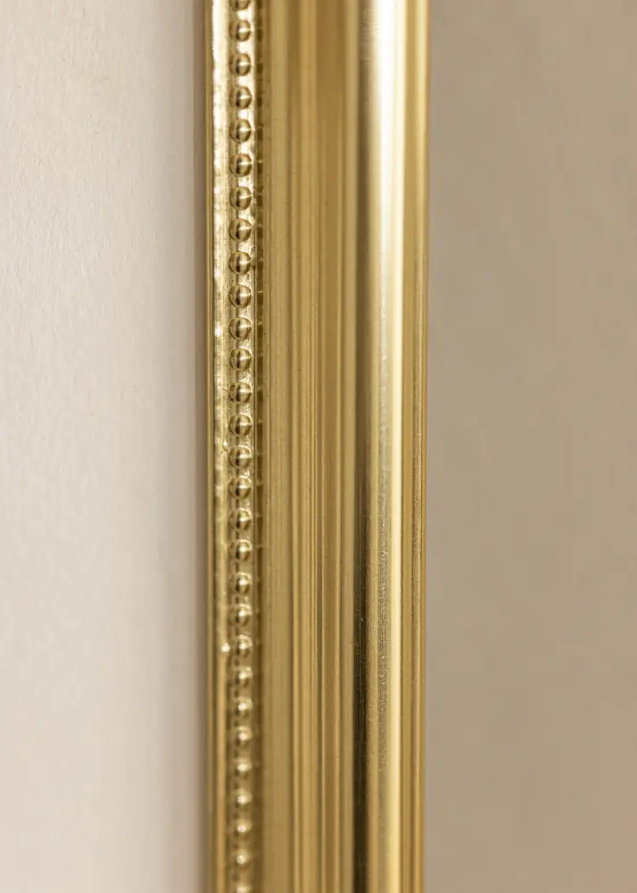 Moldura Gala Vidro acrílico Dourado 21x29,7 cm (A4)