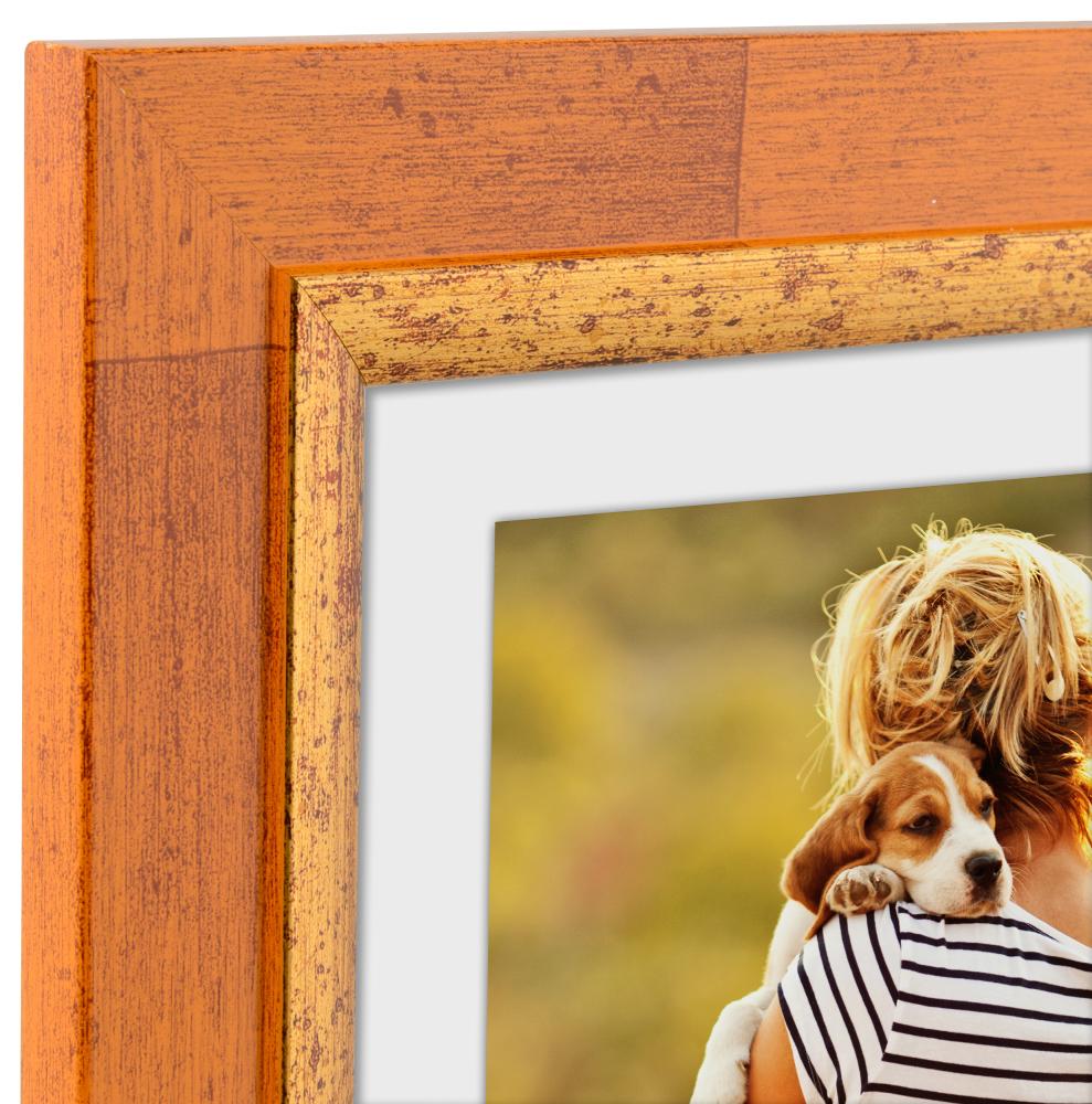 Moldura Färila Cor de laranja - Tamanho personalizável