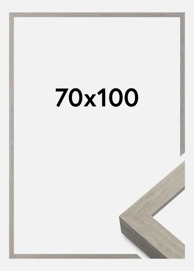 Moldura New Stockholm Cinzento 70x100 cm