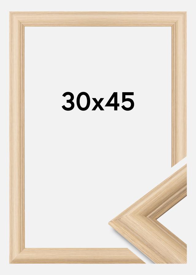 Moldura Västkusten Vidro acrílico Carvalho 30x45 cm