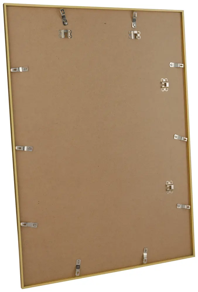 Moldura Decoline Vidro acrílico Dourado 60x80 cm