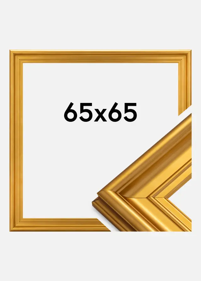 Moldura Mora Premium Dourado 65x65 cm