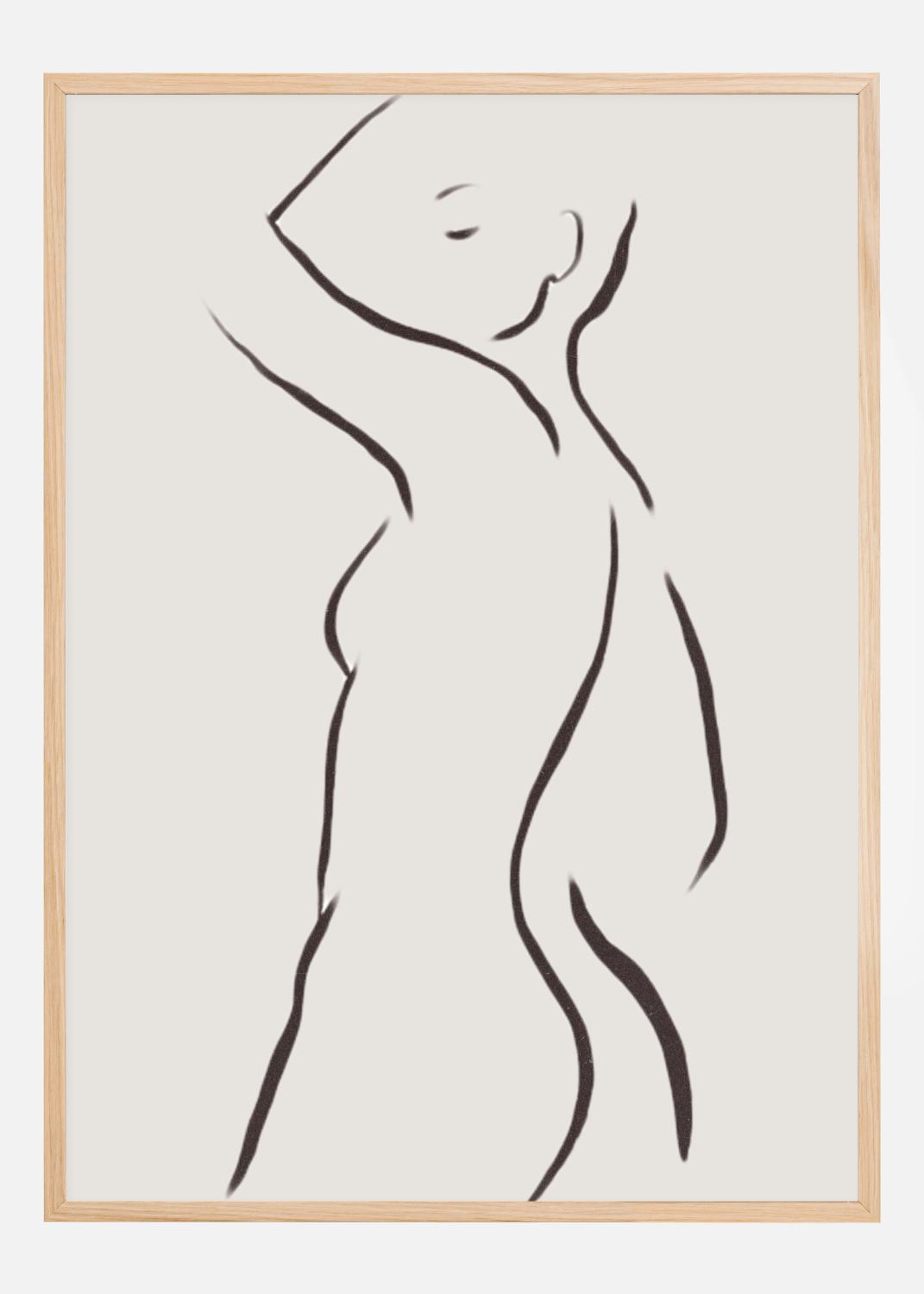 Product Image for Cartaz Body Lines I (21x29.7 cm (A4))