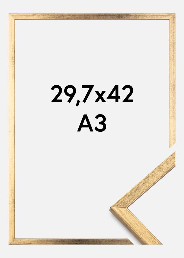 Moldura Galant Dourado 29,7x42 cm (A3)