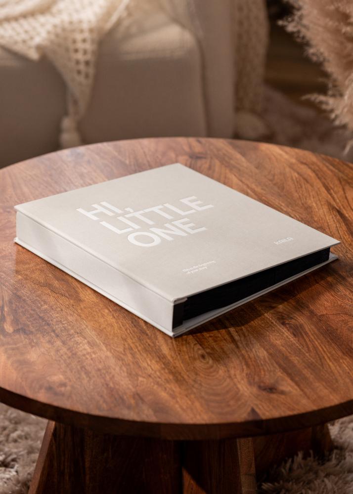 KAILA Álbum de Fotos HI LITTLE ONE Cinza - 600 fotos de 10x15 cm