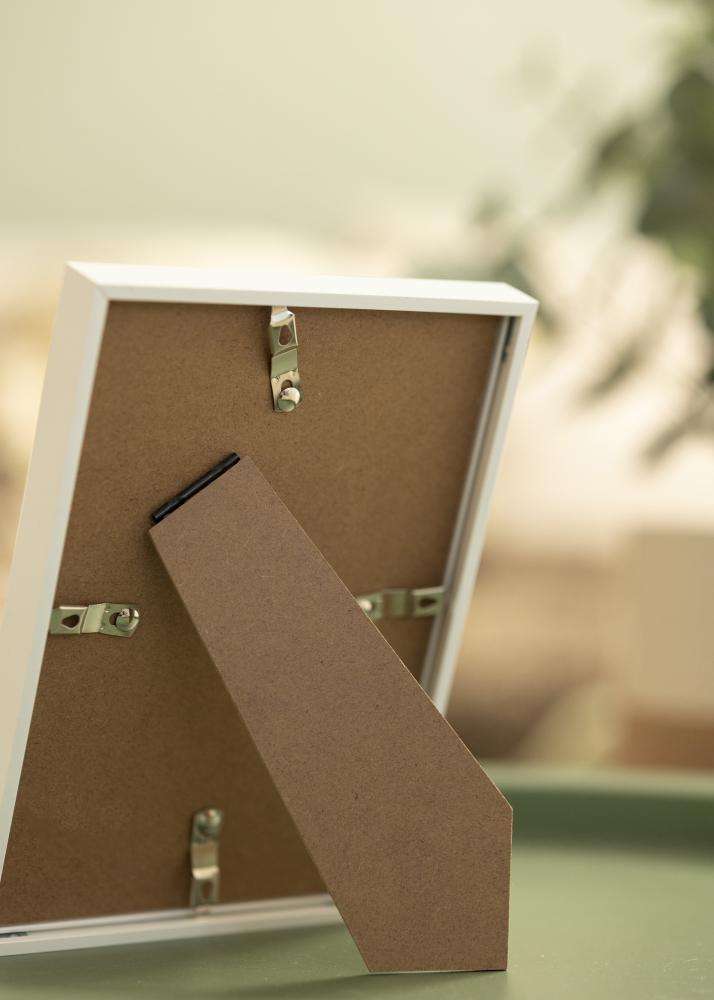 Moldura Desire Vidro acrílico Branco 15x20 cm