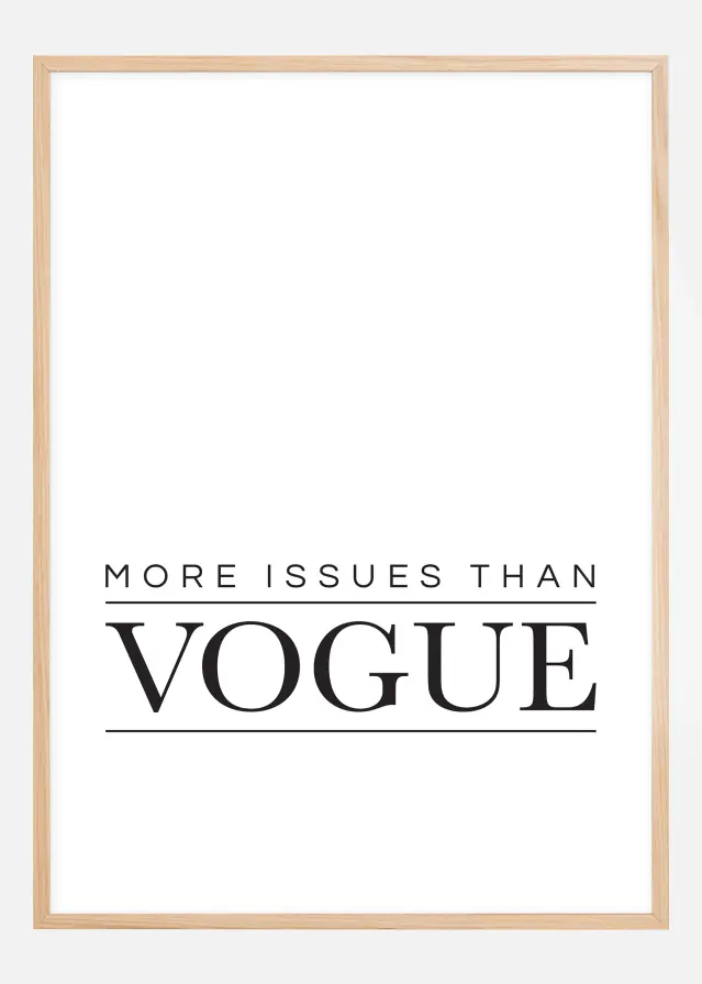 Vogue Póster