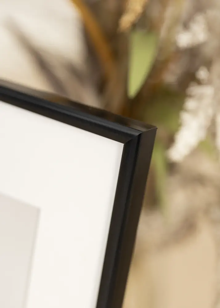 Moldura BGA Modern Style Vidro acrílico Preto 42x59,4 cm (A2)