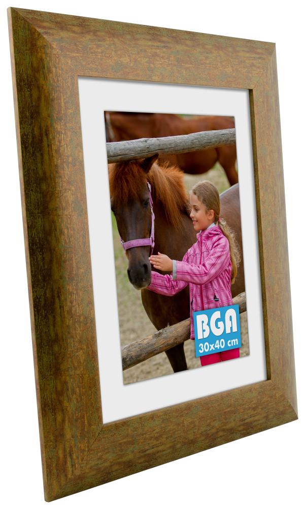 Moldura Tibro Verde - Tamanho personalizável