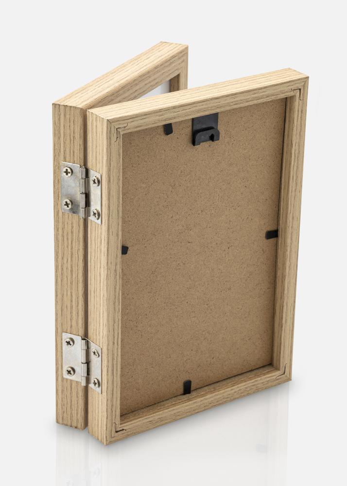 Moldura dobrável Carvalho maciço 10x15 cm