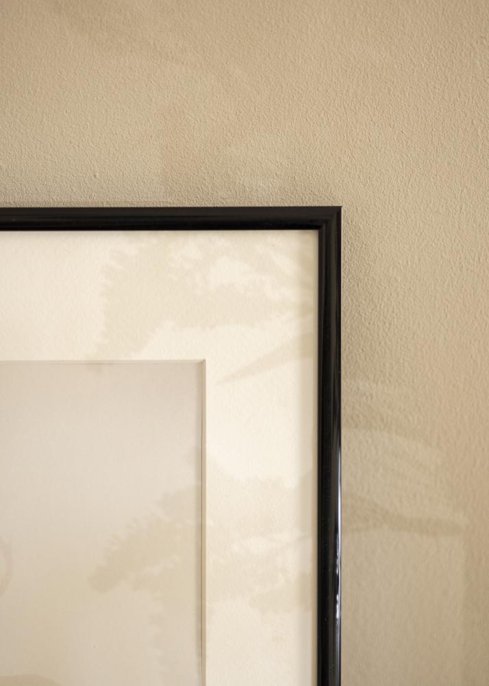 Moldura BGA Modern Style Vidro acrílico Preto 24x30 cm