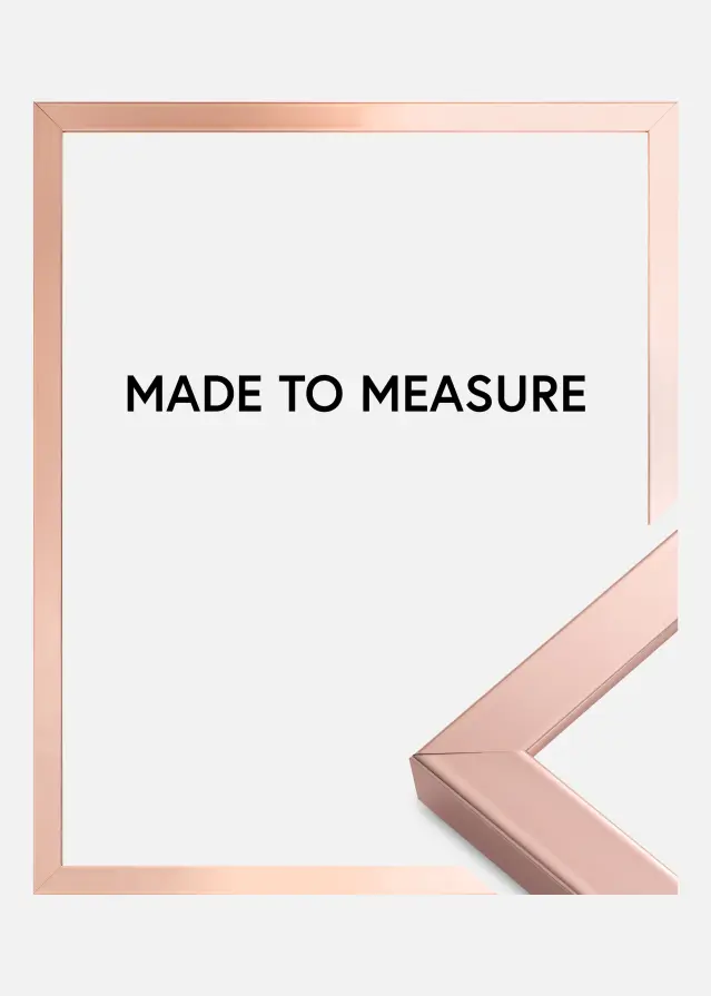 Moldura Devon Ouro rosado - Tamanho personalizável