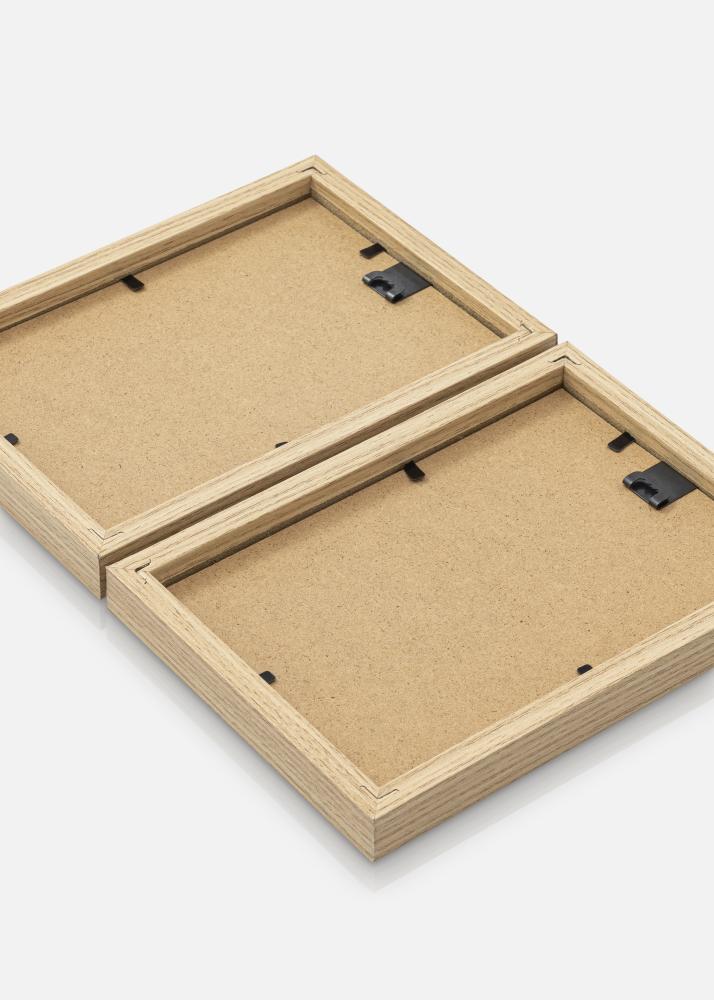 Moldura dobrável Carvalho maciço 10x15 cm