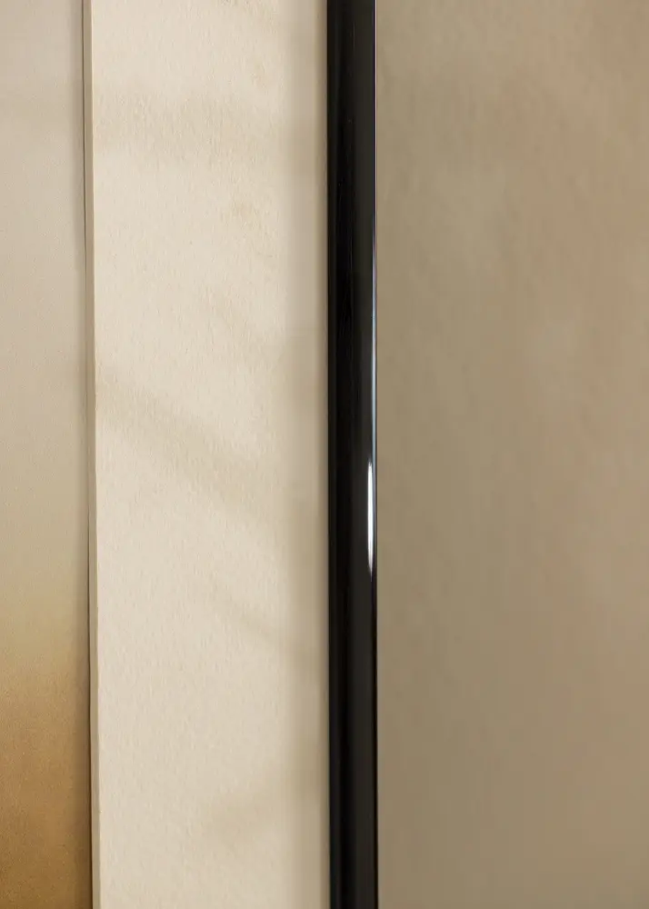 Moldura BGA Modern Style Vidro acrílico Preto 42x59,4 cm (A2)