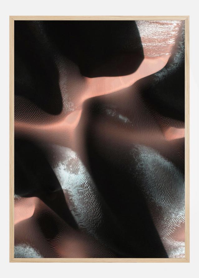 Abstract Pink Cave Póster