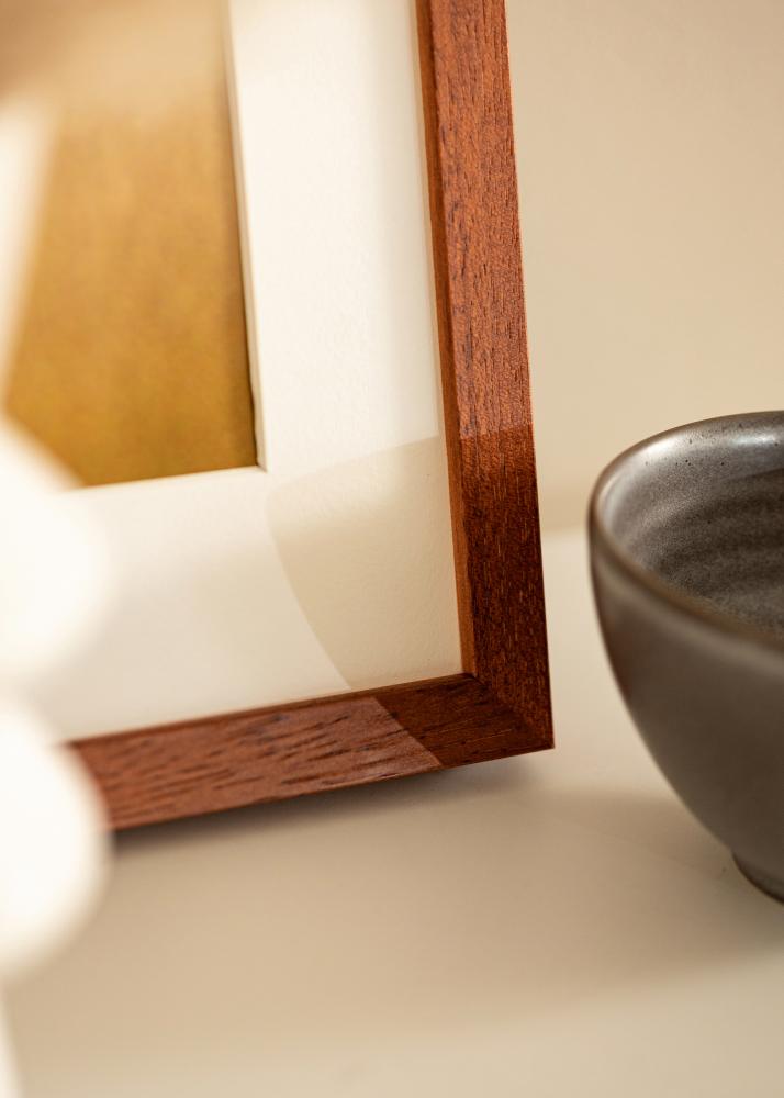 Moldura Hermes Vidro acrílico Cereja 50x60 cm