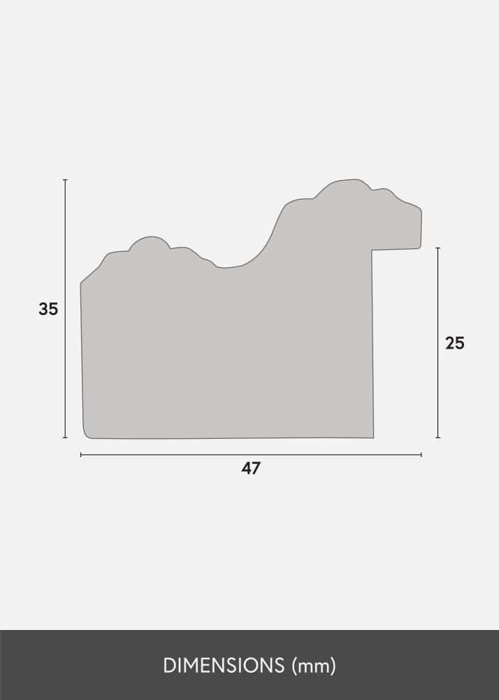 Espelho Venus Dourado - Por medida