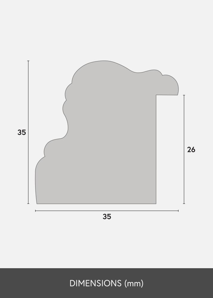 Espelho Mars Dourado - Por medida