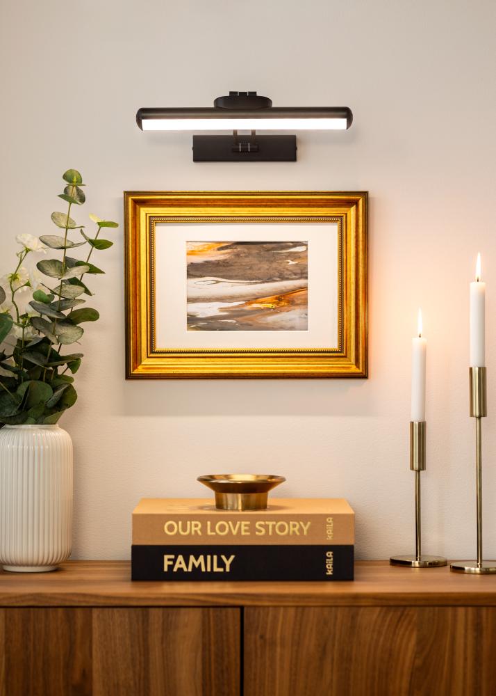 KAILA Gleam Iluminação para Quadros a Pilhas 32 cm - Preto