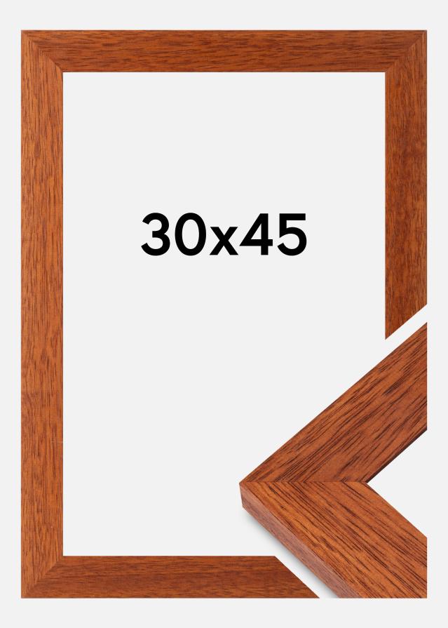 Moldura Juno Vidro acrílico Cereja 30x45 cm