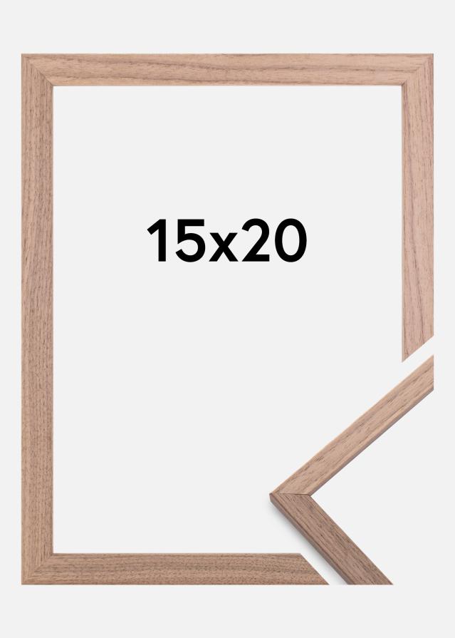 Moldura Edsbyn Nogueira-claro 15x20 cm