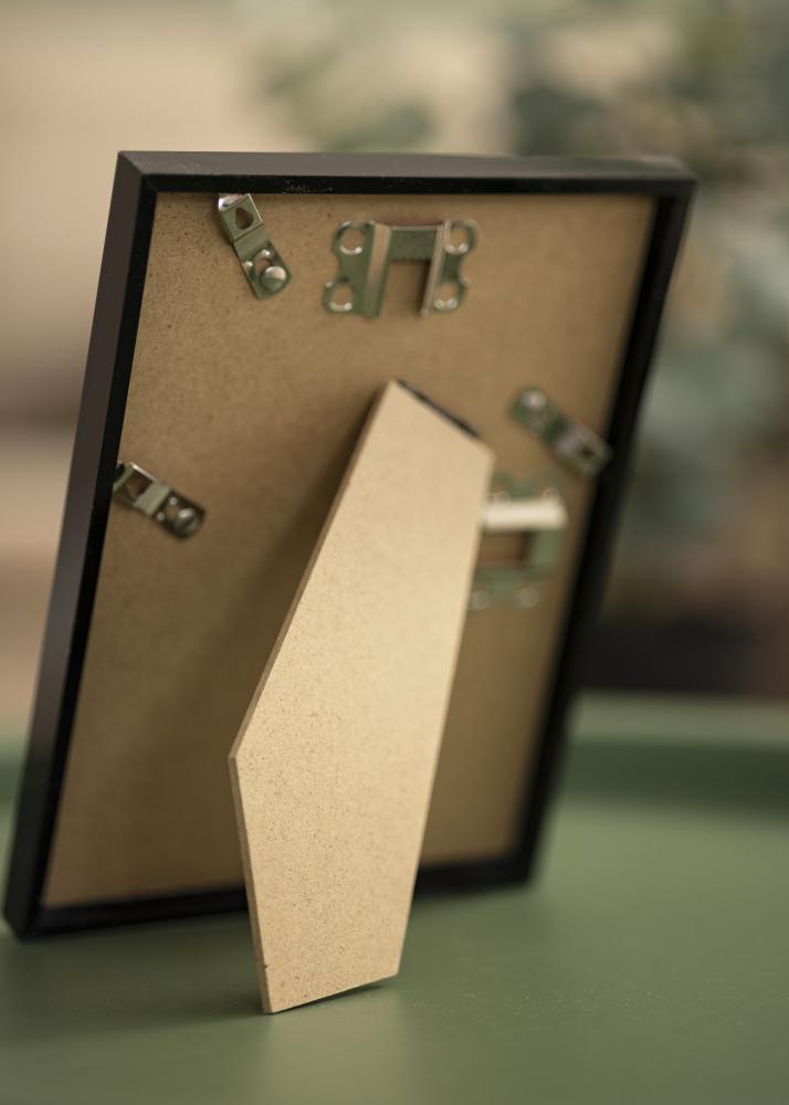 Moldura BGA Modern Style Vidro acrílico Preto 13x18 cm