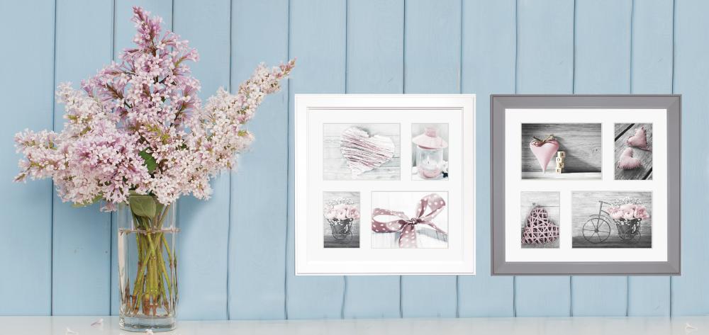 Conjunto de molduras Malmö Cinzento AB - 4 Fotografias