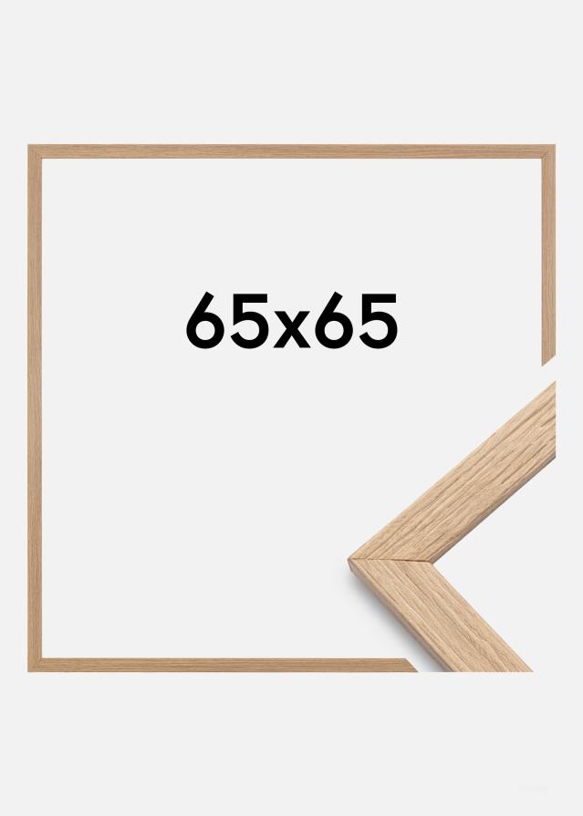 Moldura Stilren Vidro acrílico Carvalho 65x65 cm