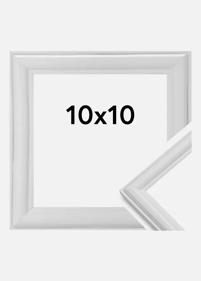 Moldura Line Branco 10x10 cm