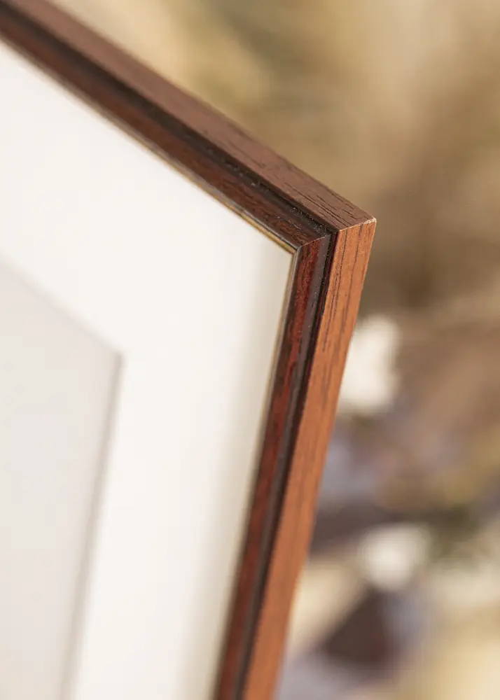 Moldura Horndal Castanho - Tamanho personalizável