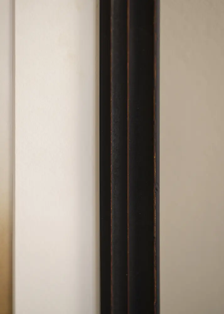 Moldura Heby Preto - Tamanho personalizável
