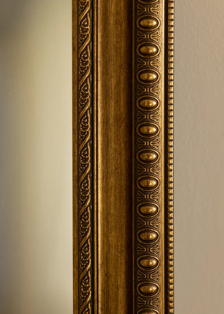 Espelho Oxford Dourado - Tamanho personalizável