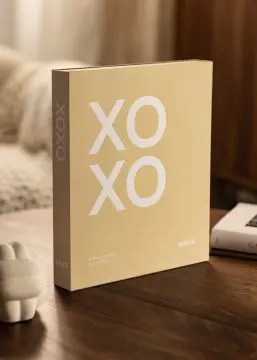 KAILA XOXO Nude - Coffee Table Photo Álbum (60 Páginas pretas / 30 folhas)