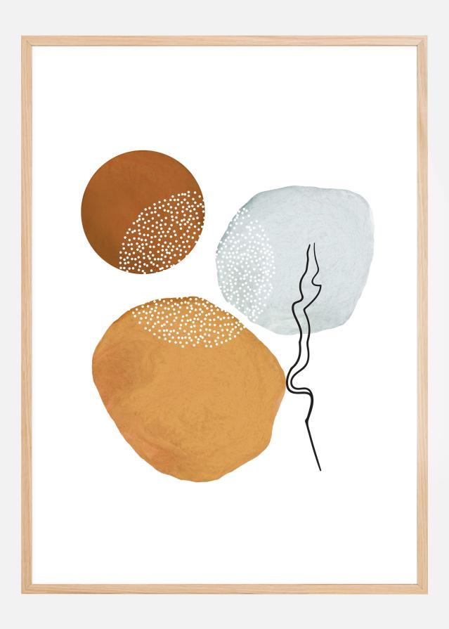 Abstract Shapes IV Póster