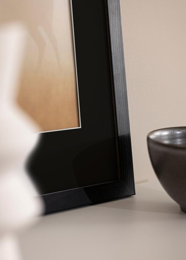 Ram Stilren Svart 45x60 cm - Passe-partout Preto 30x45 cm
