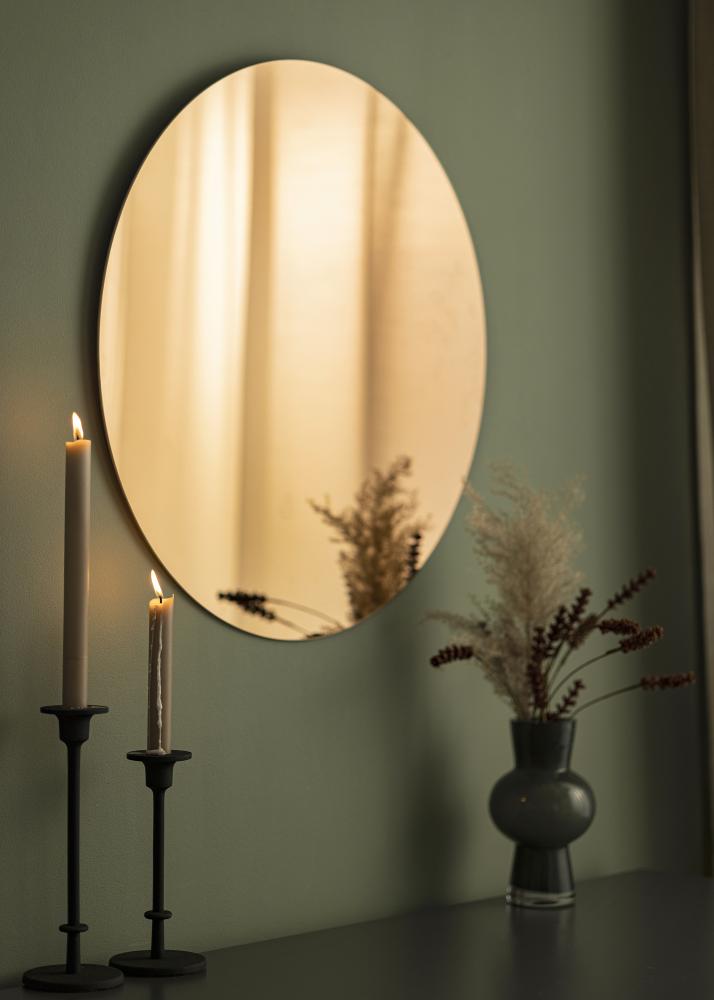 KAILA Redondo Espelho Rose Gold 60 cm Ø