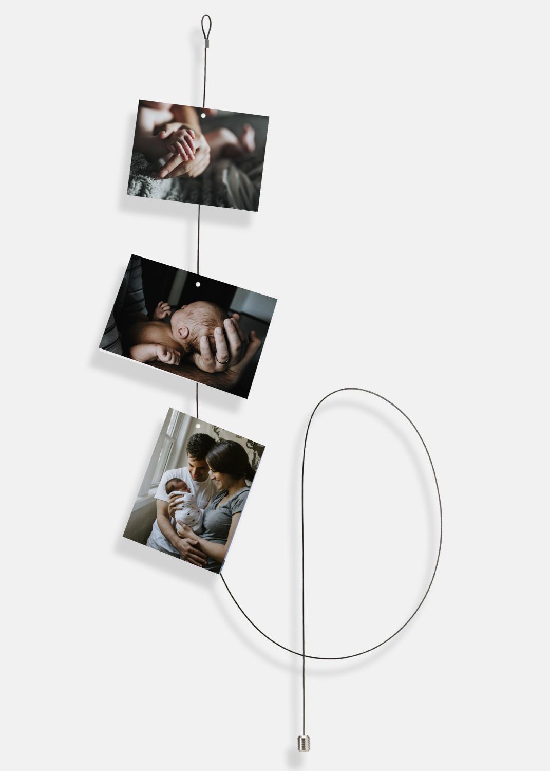 Product Image for Cordel para pendurar fotografias 150 cm - Preto